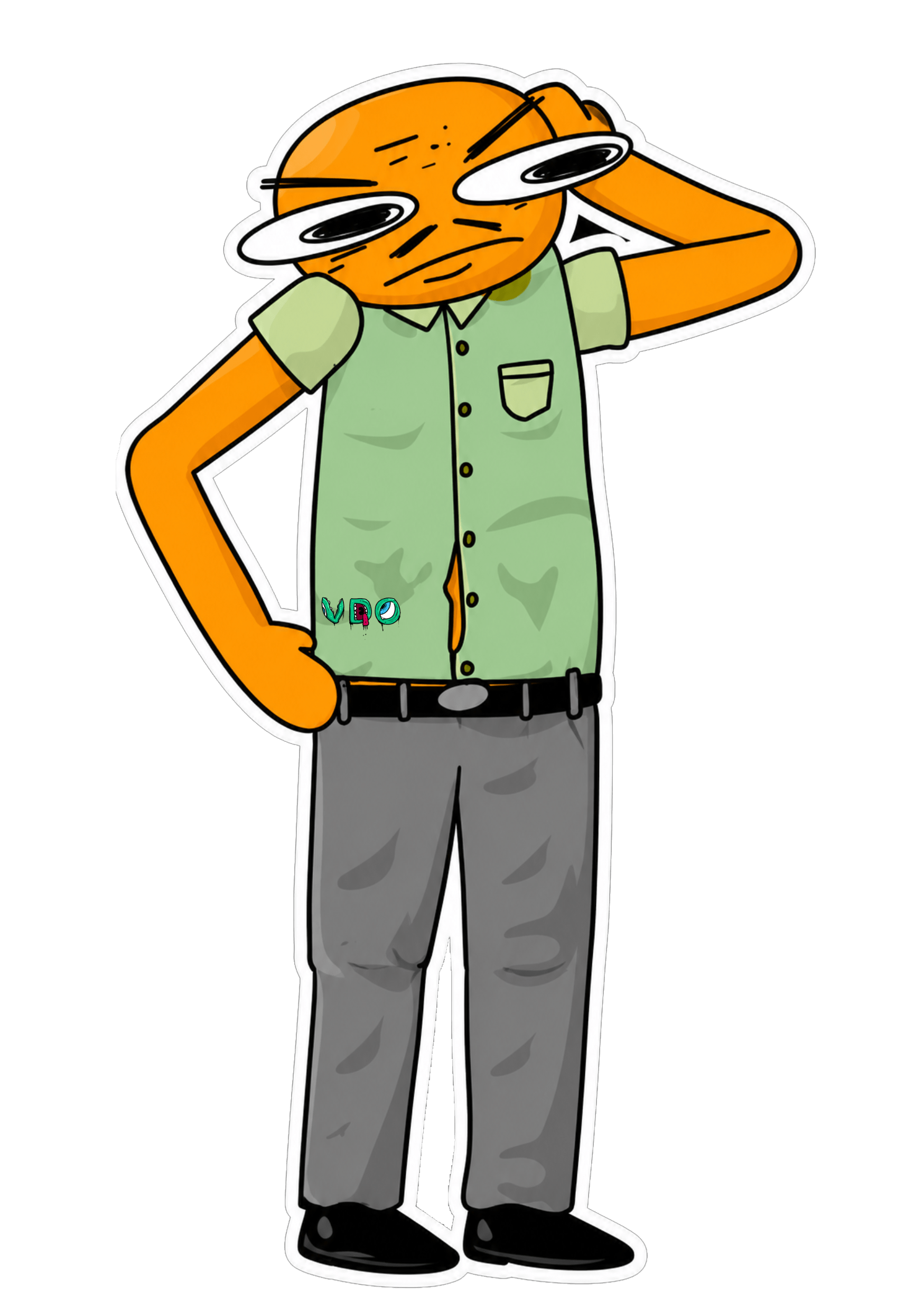 Dad Standing